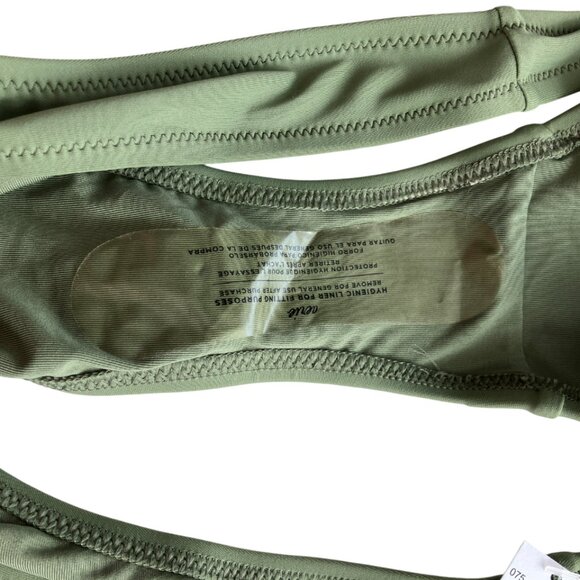 aerie size XL swim bottom sage olive green X-Large - Picture 3 of 4